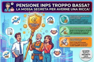 Assegno INPS troppo basso Fai questa mossa oggi per assicurarti una pensione ricca domani