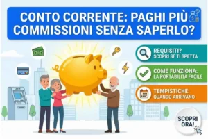 Attenzione al conto corrente la nuova regola sulle commissioni che ti farà spendere di più