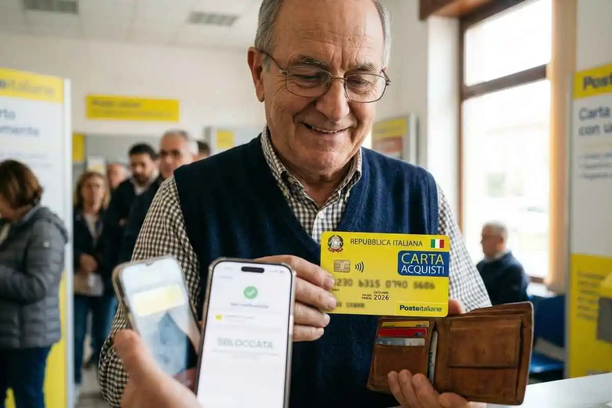 Carta Acquisti 2026 il passaggio chiave per sbloccare l'accredito da 80 euro