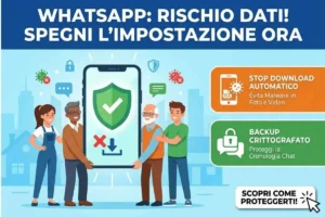 C'è un'impostazione su WhatsApp che mette a rischio i tuoi dati come spegnerla subito