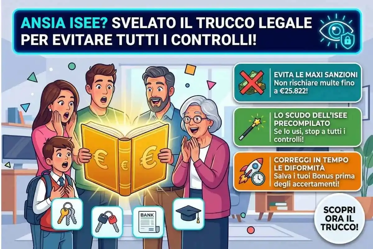Errori sull'ISEE cosa succede davvero se dichiari il falso (e come salvarti in tempo)