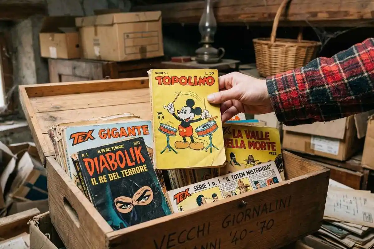 Fumetti in soffitta i titoli precisi che oggi hanno superato i 1.000 euro sul mercato