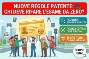 Nuove regole sulla Patente ecco chi rischia di dover rifare l'esame da zero