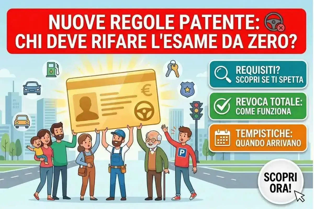 Nuove regole sulla Patente ecco chi rischia di dover rifare l'esame da zero