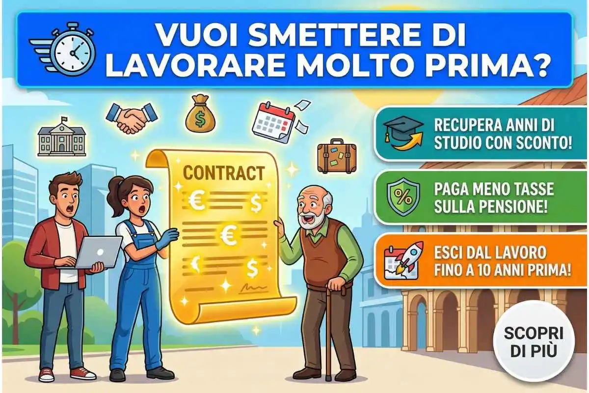 Pensione anticipata ecco a che età puoi salutare il lavoro (il trucco legale che in pochi conoscono)