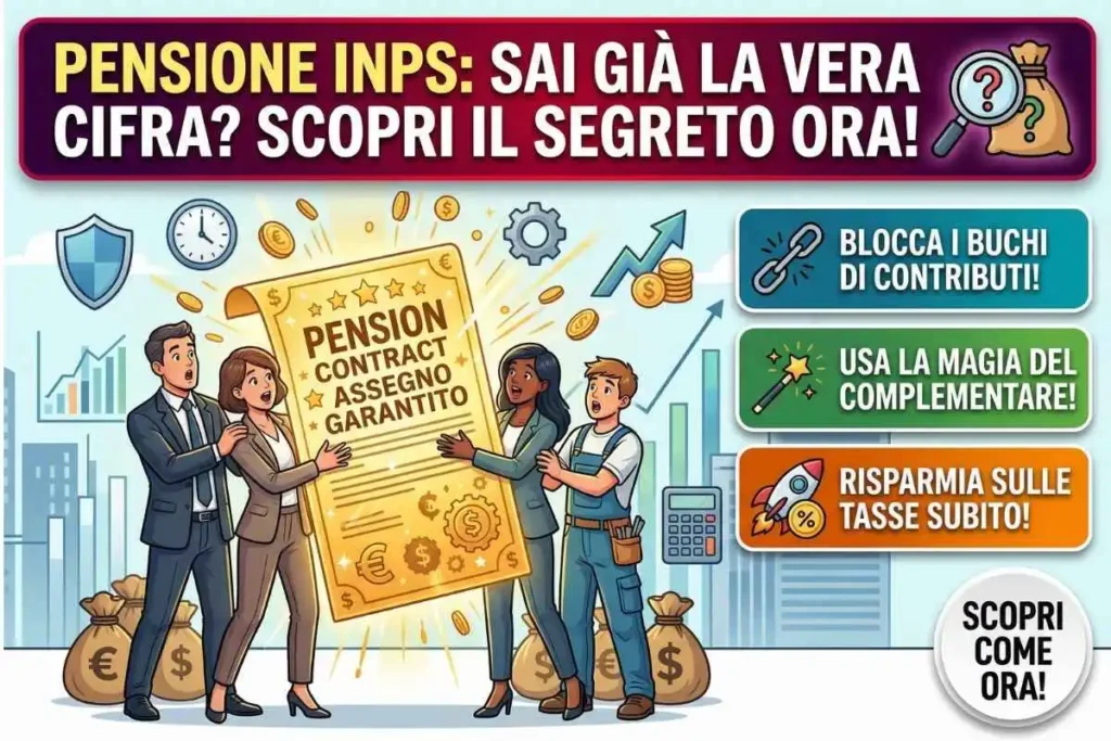 Pensioni INPS ecco la vera cifra che prende oggi un pensionato (e perché potresti avere di meno