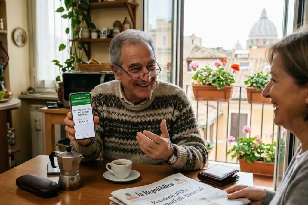 Pensioni più alte nel 2026 controlla subito se fai parte di questa lista fortunata