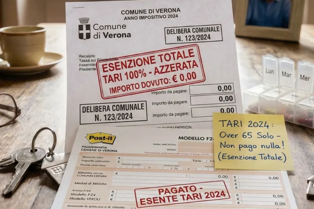 Vivi da solo e sei over 65 Come non pagare un solo euro di TARI quest'anno