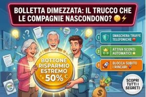 Bolletta luce: il bottone da premere per dimezzare i costi