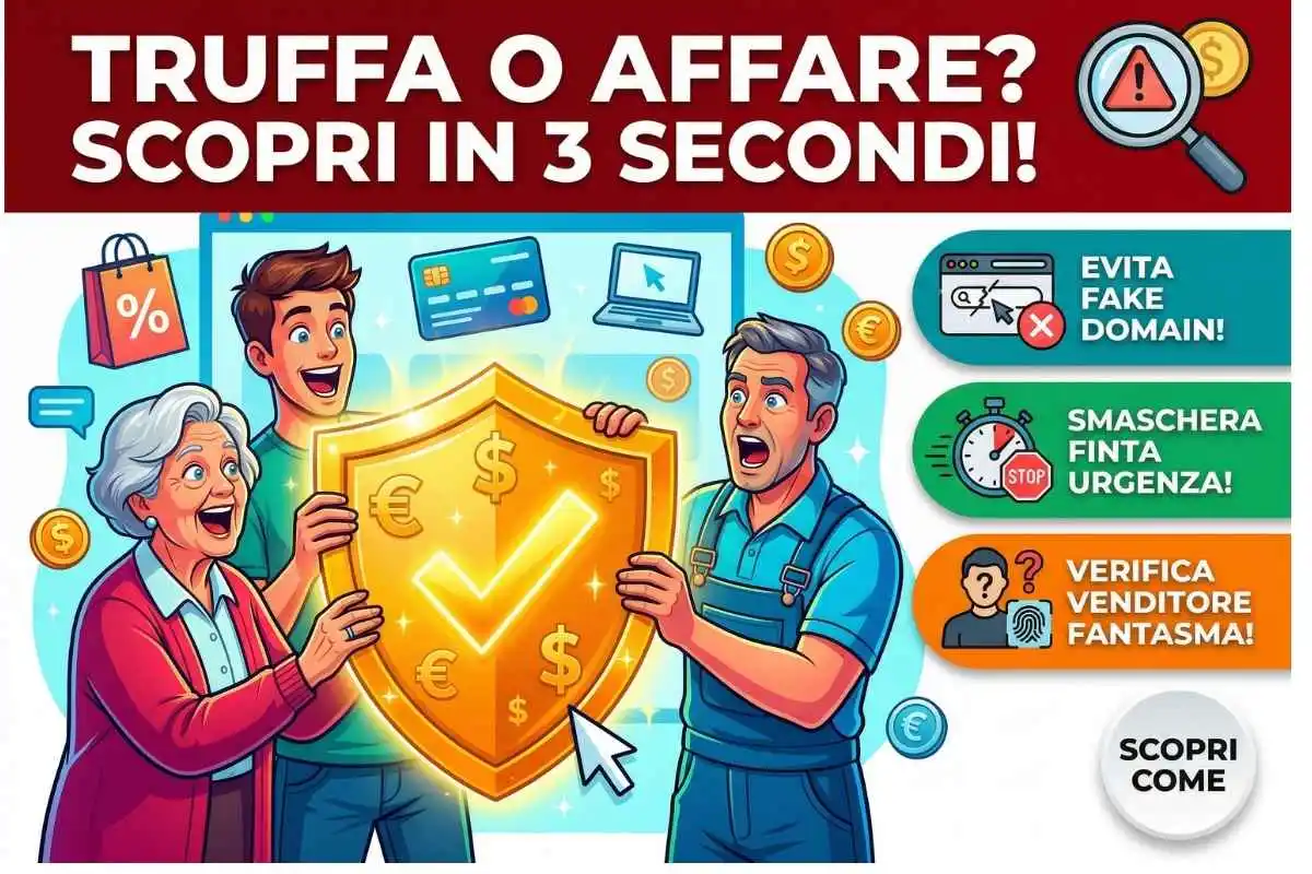 Come scoprire se un maxi-sconto online è una truffa in soli 3 secondi