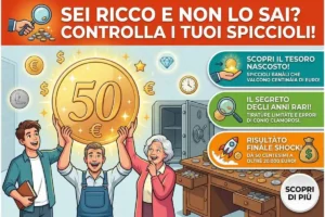 Controlla gli spiccioli se questa moneta da 50 centesimi ha questo anno, sei ricco