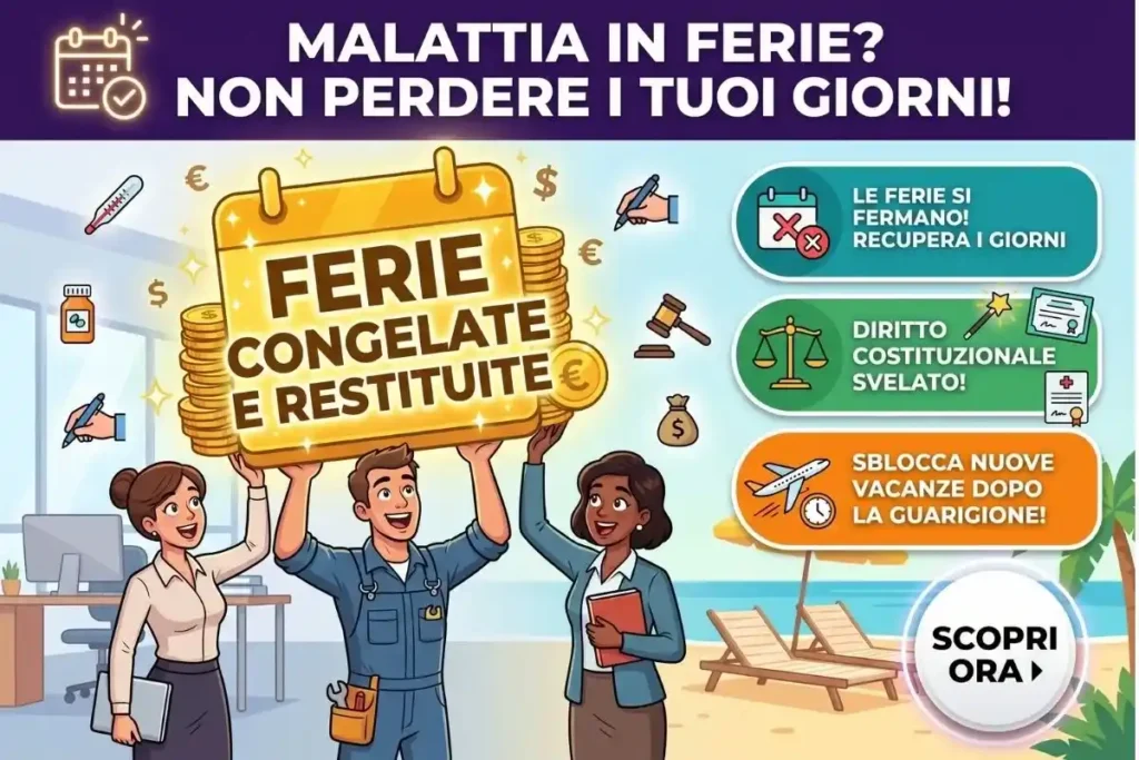 Malattia in Ferie Come non perdere i tuoi giorni di vacanza se ti ammali. La guida al certificato.