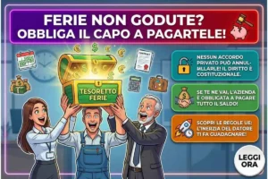 Non hai fatto le ferie Come obbligare il capo a pagartele fino all'ultimo centesimo