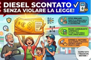 Sconto diesel: la strada giusta per non farsi svuotare il portafoglio quando vai a fare rifornimento