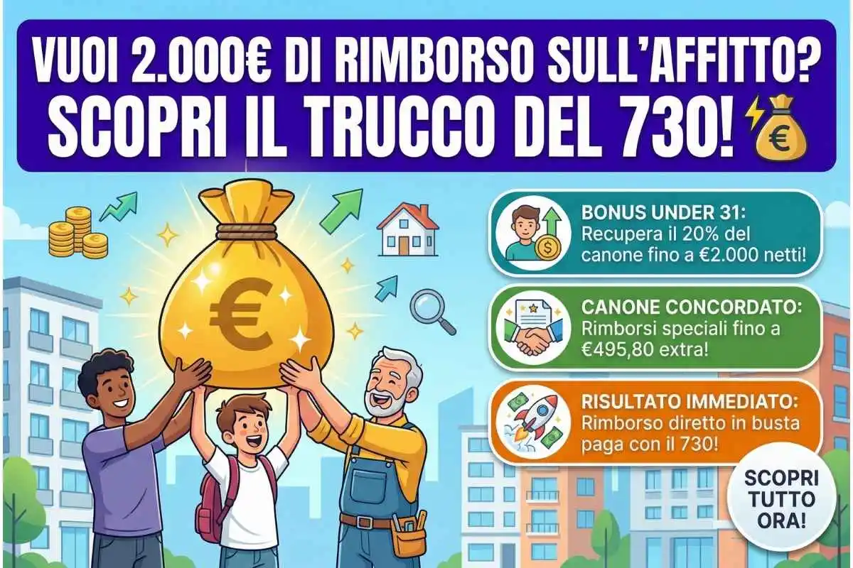 Sei in affitto nel 2026 Ecco come recuperare un sacco di soldi nel Modello 730