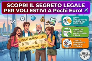 Voli estate: il giorno esatto per comprare i biglietti aerei pagando solo pochissimi euro