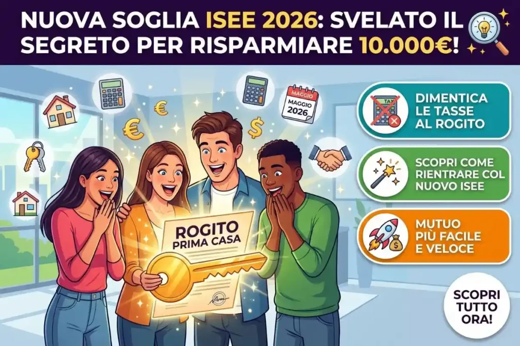 Agevolazioni prima casa under 36 i nuovi limiti ISEE di maggio 2026 per l'esenzione imposte al rogito