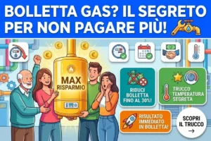 Bolletta gas: la caldaia da regolare oggi per non pagare