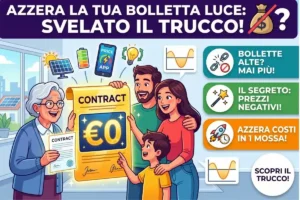 Bollette Luce: Il 1° maggio la corrente è andata “in negativo”, il trucco per azzerare la fattura