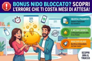 Bonus asilo nido INPS: la procedura esatta per caricare le fatture senza farsi bloccare i bonifici