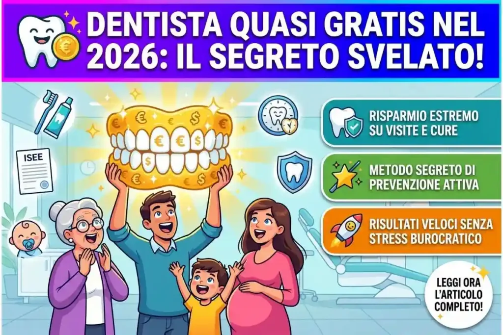 Bonus cure odontoiatriche e dentista 2026 a chi spetta e come fare richiesta per le famiglie