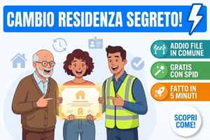 Cambio di residenza online: il nuovo sito ANPR per fare il trasloco in 5 minuti senza andare in Comune