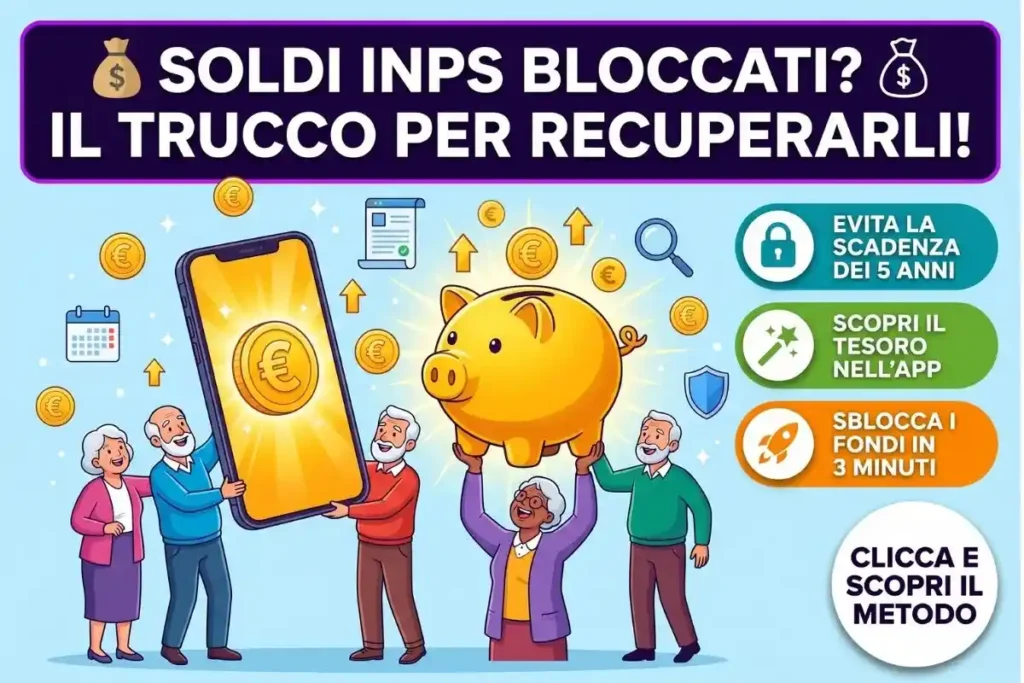 Cedolino INPS fai subito questo controllo dal telefono o rischi di perdere i soldi degli arretrati