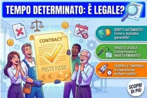 Clausole illegittime contratto a tempo determinato: cosa controllare prima di firmare l’assunzione