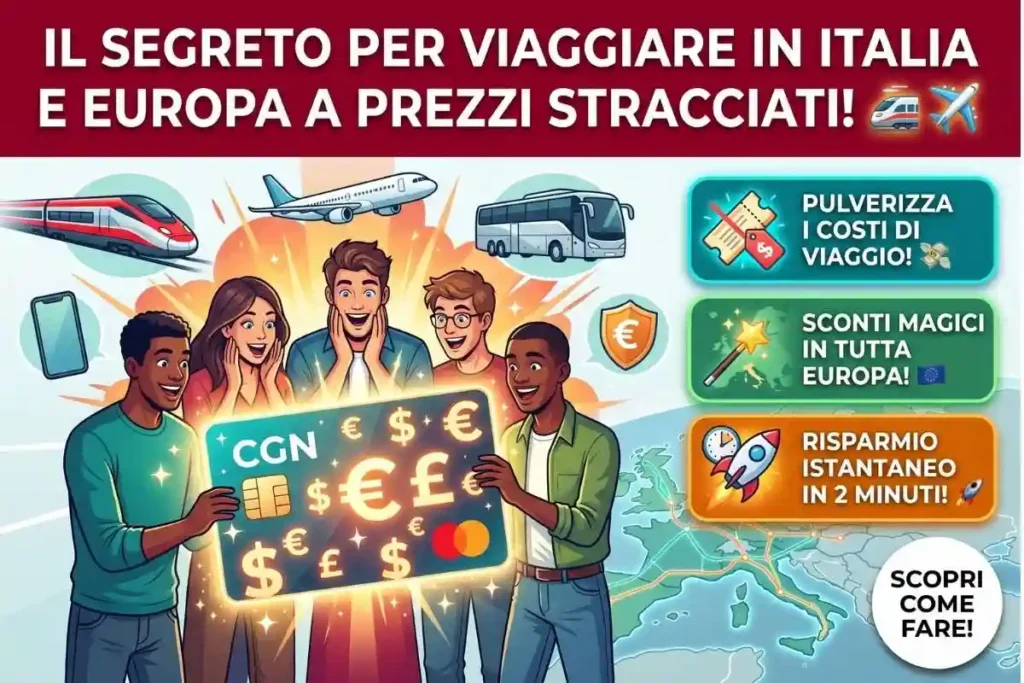 Come attivare la Carta Giovani Nazionale sull'App IO l'elenco degli sconti per treni e mezzi pubblici