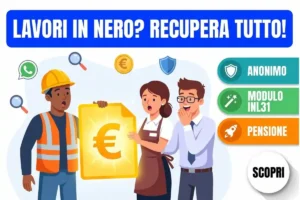 Come denunciare lavoro in nero all’Ispettorato del Lavoro in modo anonimo: la procedura per recuperare i contributi