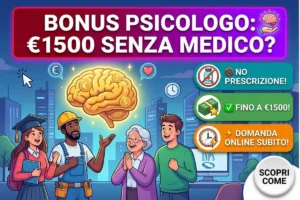 Come fare domanda per il bonus psicologo 2026 INPS: il link ufficiale per richiedere i fondi