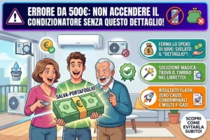 Condizionatori: l’errore da 500 euro che fai prima di accenderli (e come evitarlo guardando questo dettaglio)