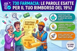 Detrazione spese mediche 730: qual è la dicitura esatta obbligatoria sugli scontrini della farmacia