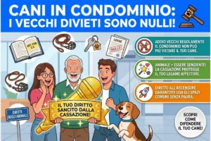 Divieto animali domestici regolamento condominiale: la sentenza della Cassazione che tutela i cani nei palazzi