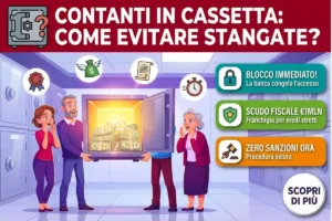 Eredità cassetta di sicurezza in banca: la normativa fiscale su cosa succede ai contanti in caso di decesso