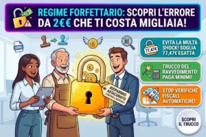 Fattura elettronica forfettari: la dicitura sul bollo mancante che fa scattare sanzioni pesantissime