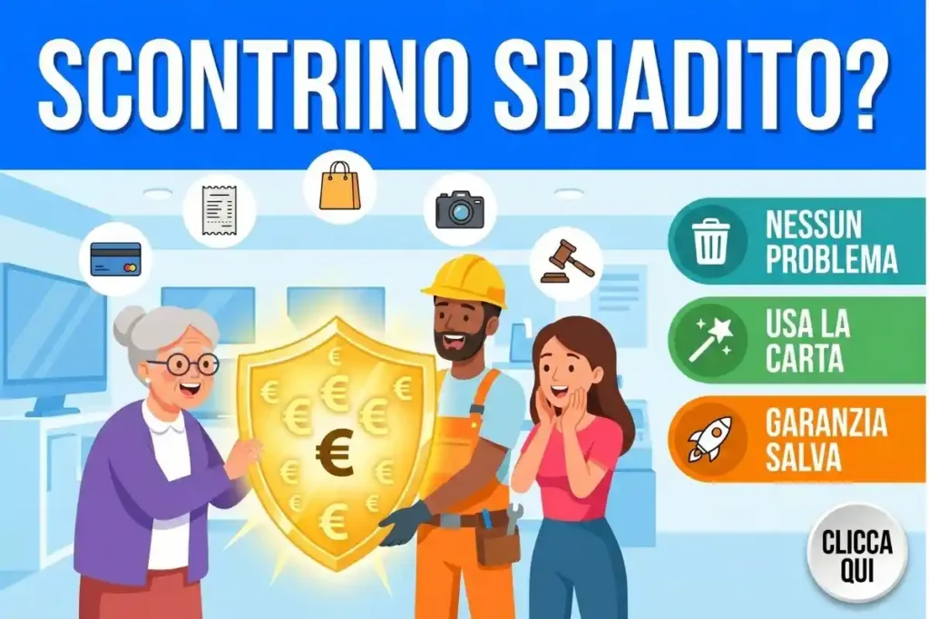 Garanzia legale 24 mesi su oggetti difettosi come far valere i propri diritti con lo scontrino sbiadito