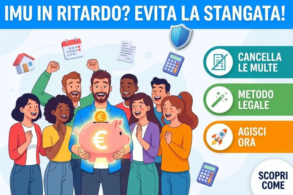 IMU 2026 in ritardo la procedura legale per pagare multe ridotte (scade a breve)