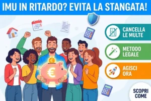 IMU 2026 in ritardo: la procedura legale per pagare multe ridotte (scade a breve)