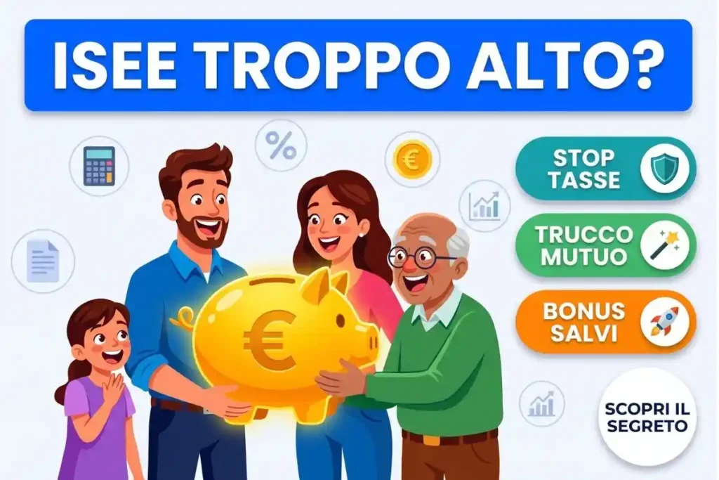 ISEE 2026 L'errore che fanno tutti e che alza il reddito come togliere questa voce legalmente