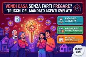 Mandato vendita agenzia immobiliare: quali clausole sulla provvigione negoziare prima di vendere casa