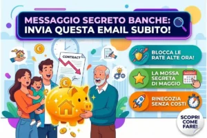 Mutui: La mossa segreta delle banche a maggio 2026, manda SUBITO questa email se hai il tasso variabile