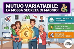 Mutui: La mossa segreta delle banche a inizio maggio, manda subito questa email se hai il tasso variabile