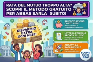 Mutuo a tasso variabile 2026: la lettera da mandare alla banca per farti abbassare la rata mensile