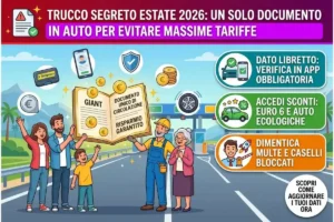 Nuovo regolamento Telepass estate 2026: il documento obbligatorio in auto per non pagare maggiorazioni