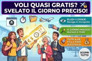 Offerte aerei: il giorno preciso della settimana in cui i siti ti fanno volare quasi gratis