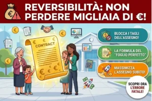 Pensione reversibilità: il foglio da non sbagliare per avere i soldi