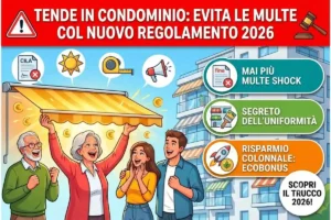 Permessi per installazione tende da sole in condominio: il nuovo regolamento edilizio 2026 per evitare multe