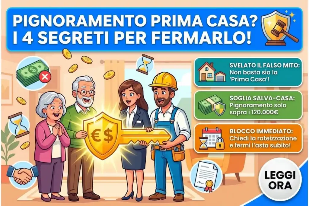 Pignoramento immobiliare prima casa Agenzia delle Entrate Riscossione in quali casi si rischia l'asta