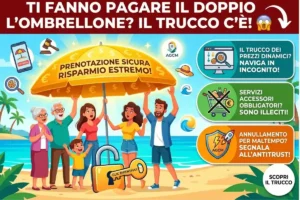 Prenotazione Ombrellone: la gabola degli stabilimenti che ti fa pagare il doppio (e come difendersi con un clic)